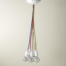 The Land of Nod | Licorice Rope Rainbow Pendant in Ceiling Fixtures