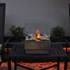 A Cure for Cool Nights:  DIY Personal Fire Pit for $25   The Art of Doing Stuff    | Apartment Therapy