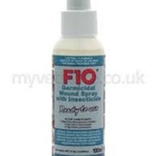 F10 Germicidal Wound Spray with Insecticide 100ml