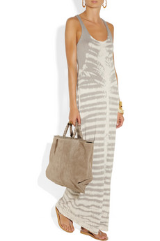 Raquel Allegra&nbsp;|&nbsp;Tie-dye cotton-blend jersey maxi dress&nbsp;|&nbsp;NET-A-PORTER.COM