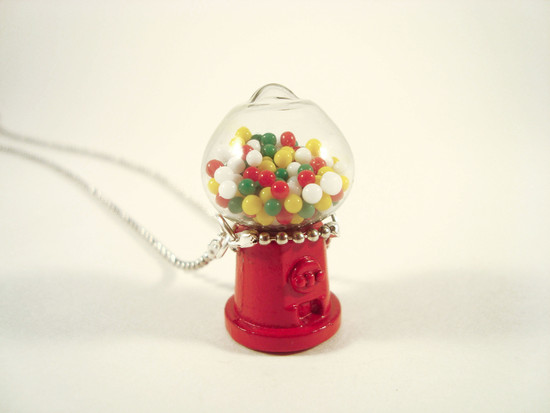 Colar Máquina de Chiclete - Laços de Filó