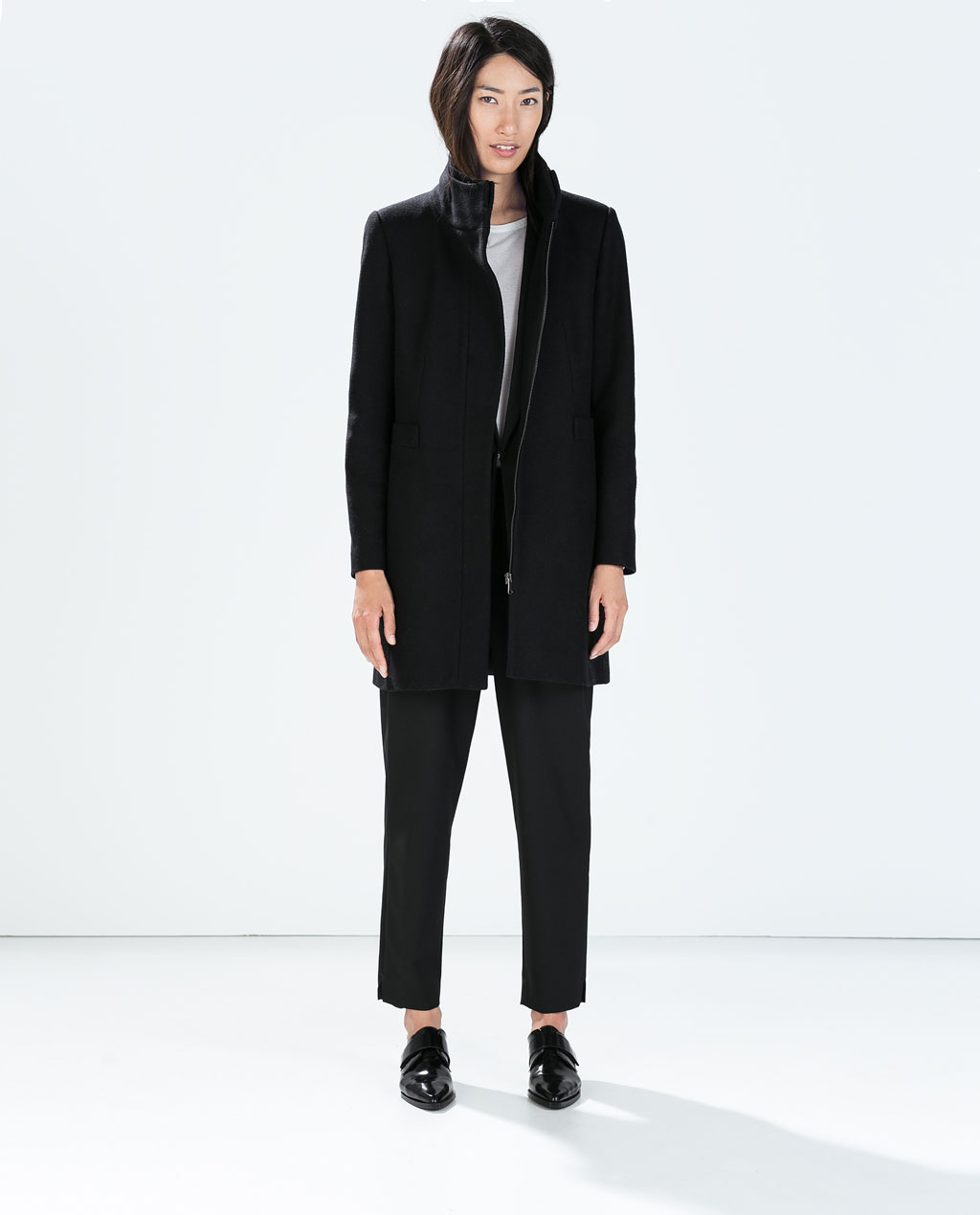 WOOL COAT - Coats - Outerwear - WOMAN | ZARA United States