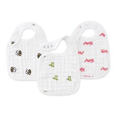 mod about baby 3-pack classic snap bibs | aden + anais