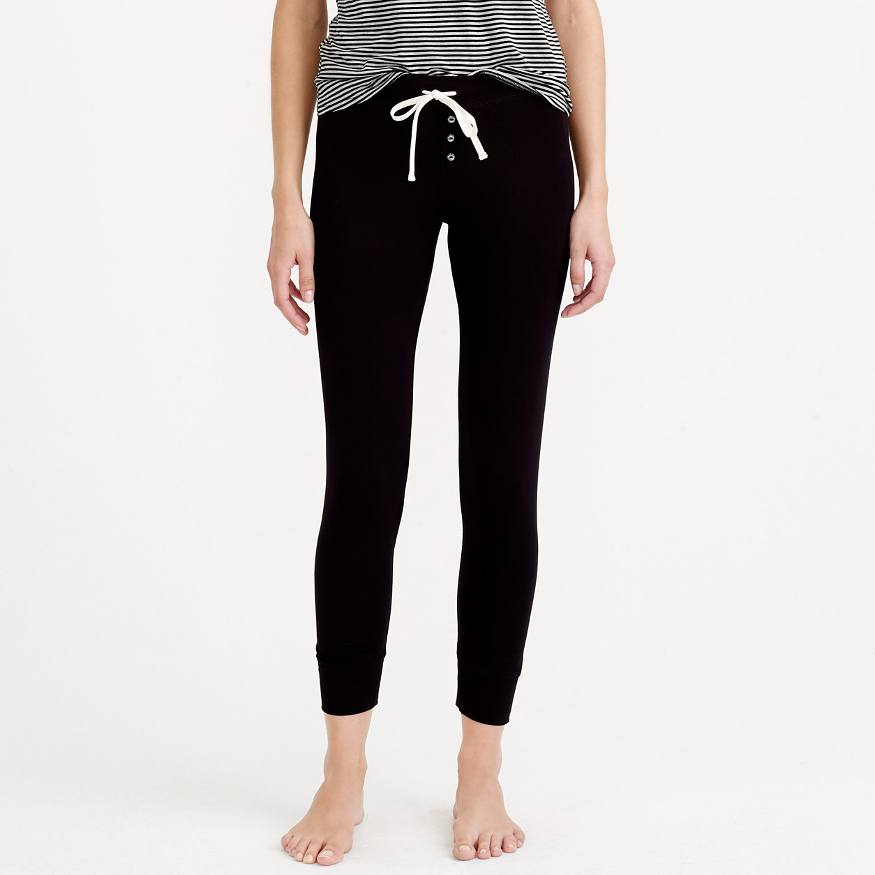 Whisper jersey leggings : Sleepwear | J.Crew