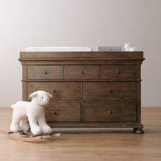 Jameson Wide Dresser & Topper Set