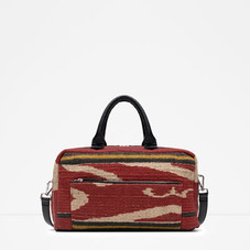 ETHNIC STYLE FABRIC DUFFEL BAG - View all - Bags - WOMAN | ZARA United States