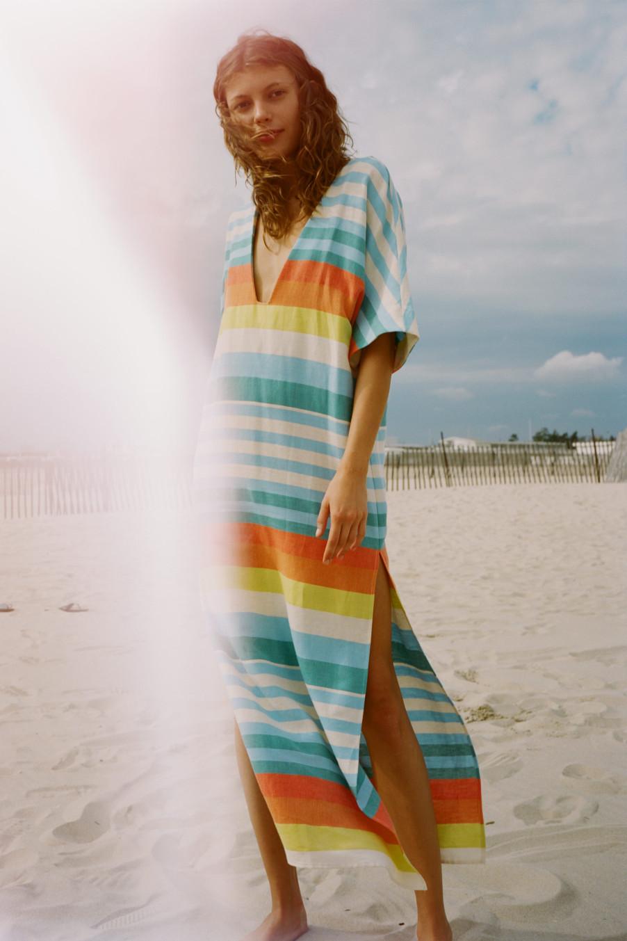 Mara Hoffman | Plunging V-Neck Dress