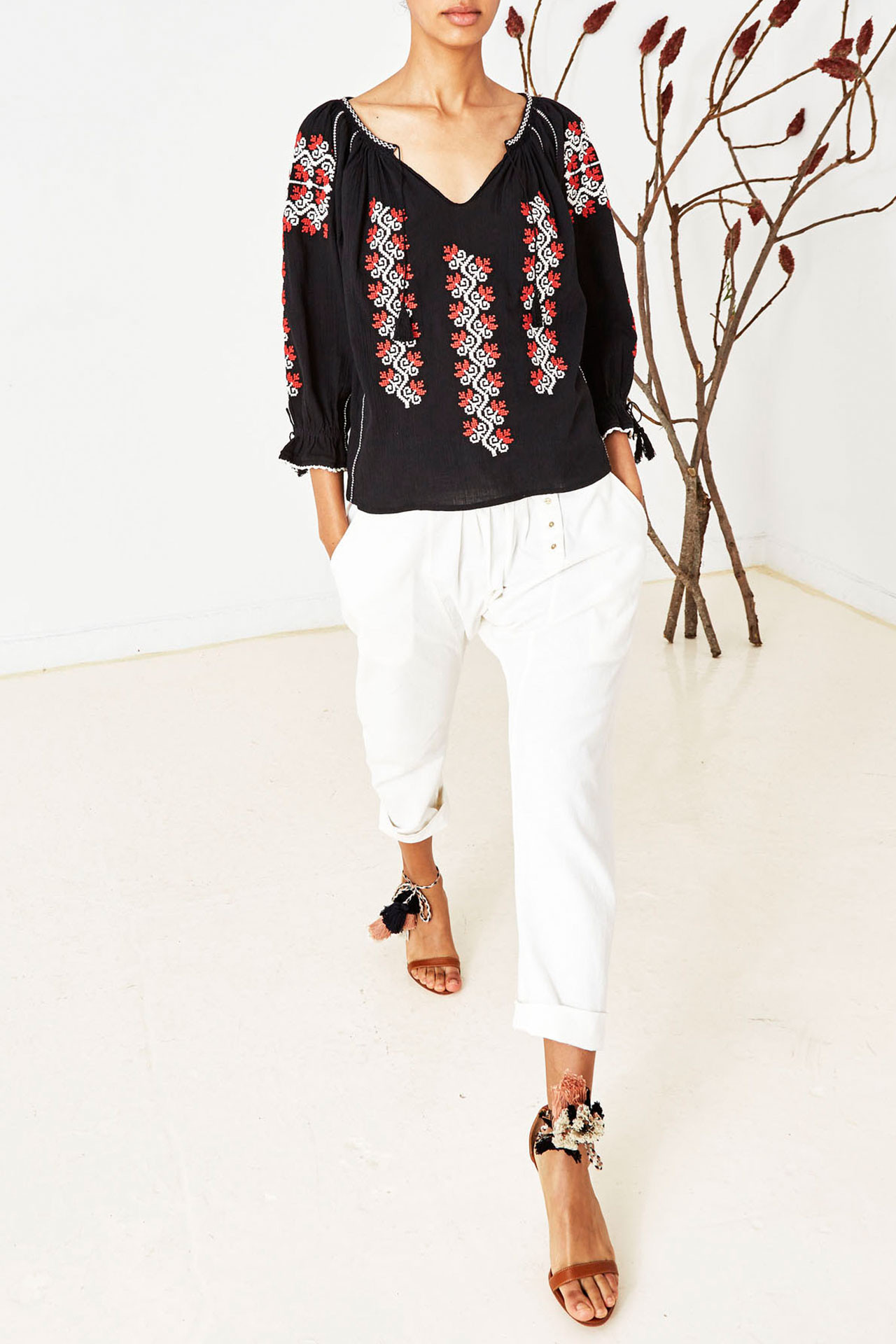 Ulla Johnson Ophelia Blouse