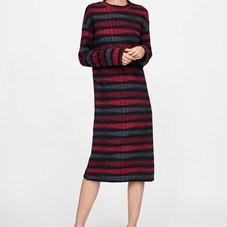 MULTICOLORED JACQUARD DRESS - BEST SELLERS-WOMAN | ZARA United States