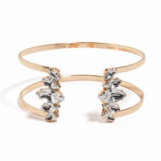 Crystal Cage Cuff | BaubleBar