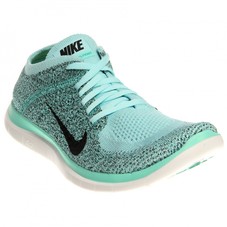 Nike Free 4.0 Flyknit Blue Running Shoes