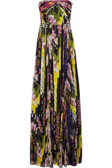 Matthew Williamson&nbsp;|&nbsp;Floral-print silk-chiffon gown&nbsp;|&nbsp;NET-A-PORTER.COM