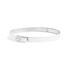 Sterling-Silver Glider Bangle - bracelets - Women's JEWELRY - Madewell