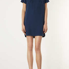 MOTO Indigo Tencel Dress - Topshop USA