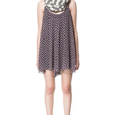 PRINTED STRAPPY DRESS - Dresses - Woman - ZARA United States