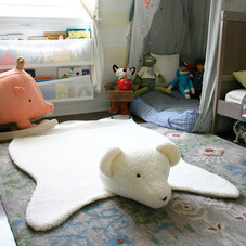 Cheeky Teddy Bearskin Woodland Nursery Lodge by LordandLittle