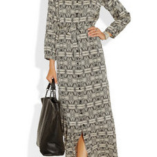 Tucker&nbsp;|&nbsp;Stretch-silk crepe de chine printed maxi dress&nbsp;|&nbsp;NET-A-PORTER.COM
