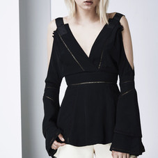 UNRAVEL TOP black – Finders Keepers The Label | Official Site
