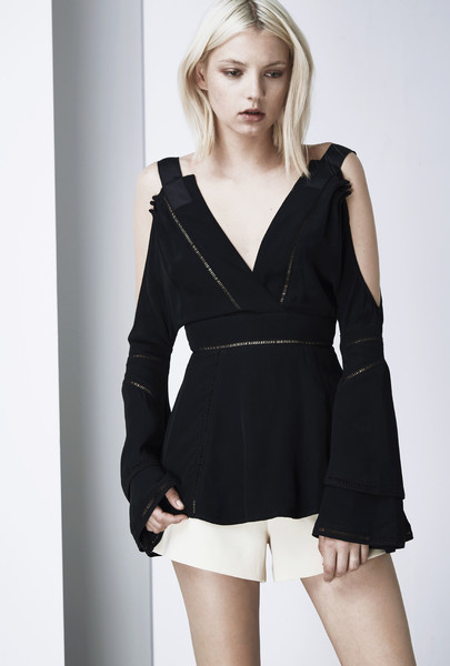 UNRAVEL TOP black – Finders Keepers The Label | Official Site
