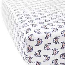 Fox Crib Sheet - Serena & Lily