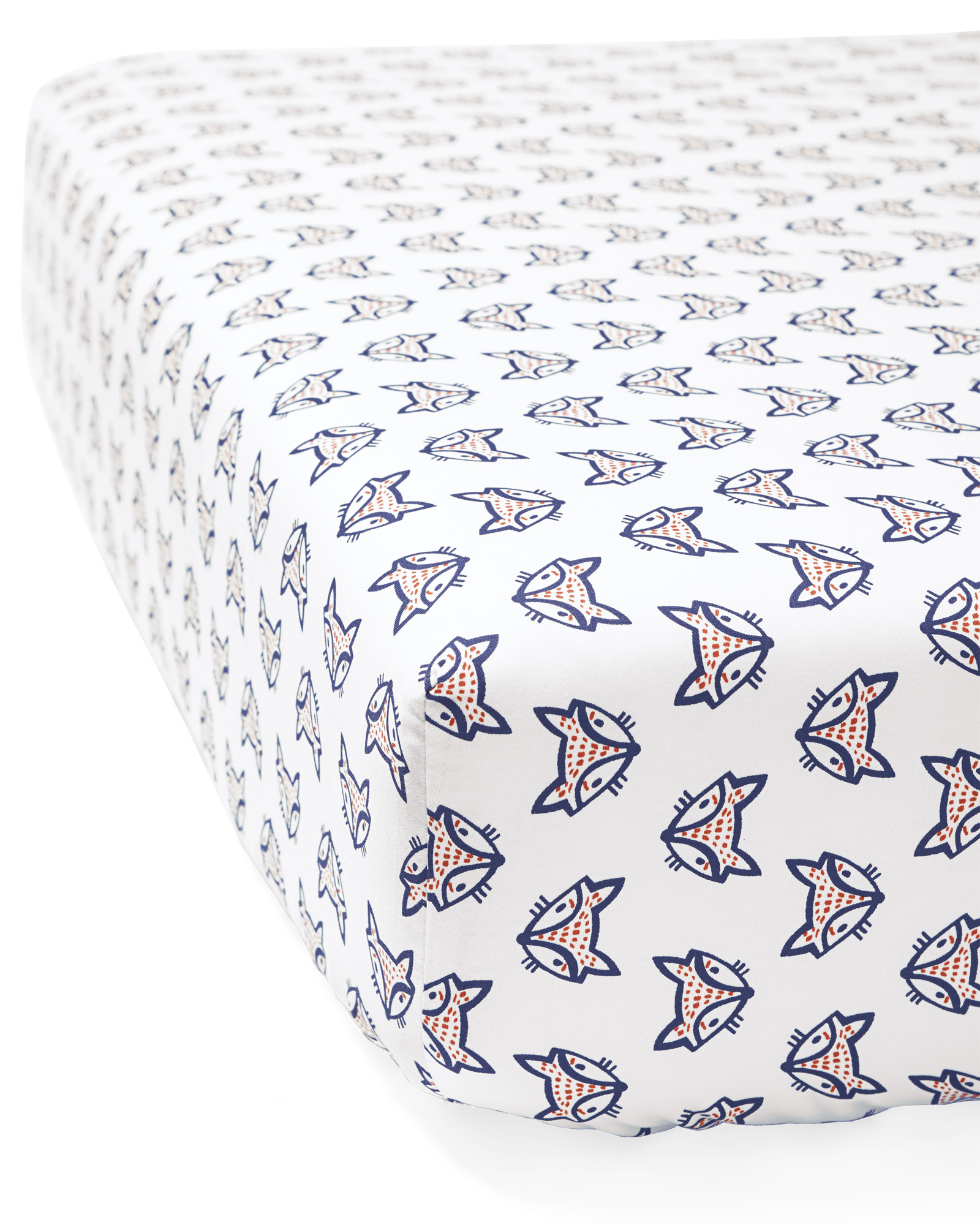 Fox Crib Sheet - Serena & Lily
