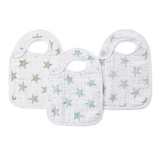 stardust 3-pack classic snap bibs | aden + anais
