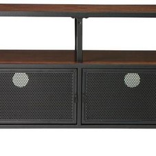 Industrial Empire Media Cabinet - Tv Stands -  Home Theater -  Furniture | HomeDecorators.com