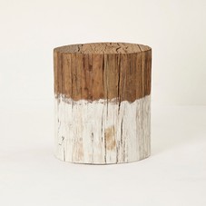 Dip-Dyed Side Table - Anthropologie.com