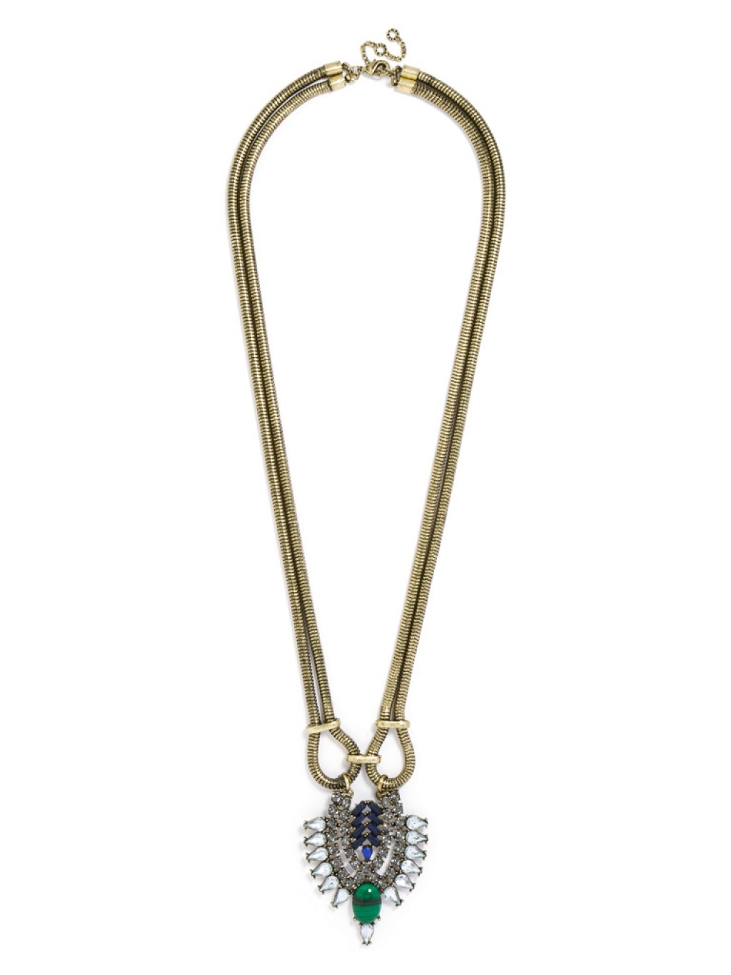 Scorpio Gem Amulet Necklace | BaubleBar