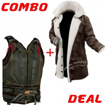 The Dark Knight Rises Tom Hardy Bane Costume - Angel Jackets