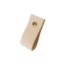 Leather Drawer Pull - Natural | Immy + Indi