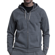 HOMAGE Classic Zip Up Fleece Hoodie Sweatshirt - $65.00