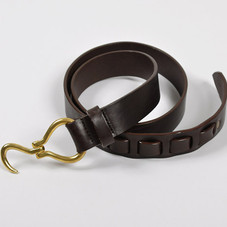 HOOF PICK BELT, DARK BROWN :: HICKOREE'S