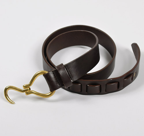 HOOF PICK BELT, DARK BROWN :: HICKOREE'S