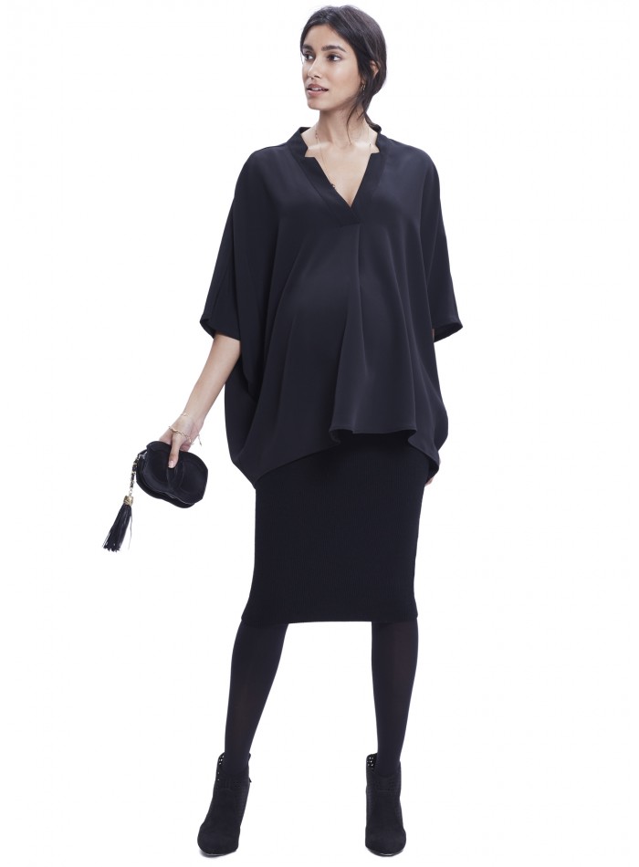 THE NOTCHED BLOUSE  | Maternity Tops | HATCH