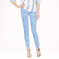 Toothpick jean in garment-printed floral - AllProducts - sale - J.Crew