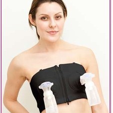 Amazon.com : Simple Wishes Hands Free Breastpump Bra, Black, XS to L : Electric Double Breast Feeding Pumps : Baby