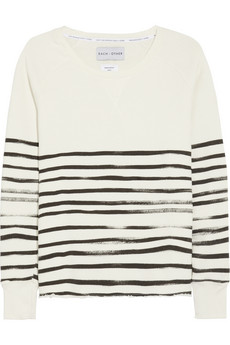 EACH X OTHER&nbsp;|&nbsp;Striped cotton-terry sweatshirt&nbsp;|&nbsp;NET-A-PORTER.COM