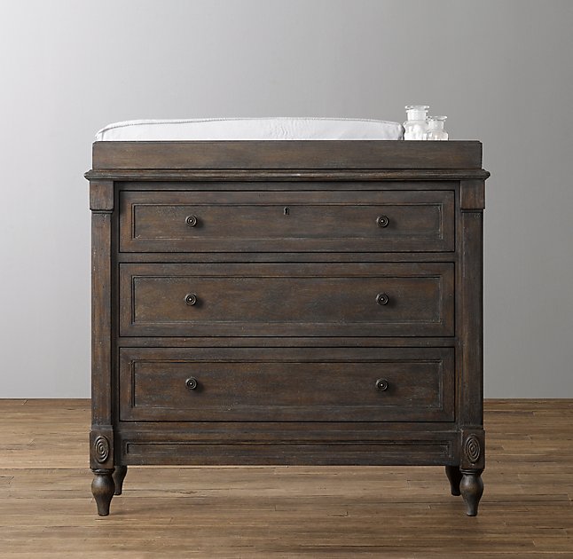 Jourdan Dresser & Topper Set