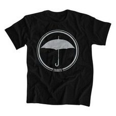UMBRELLA LOGO BLACK TEE