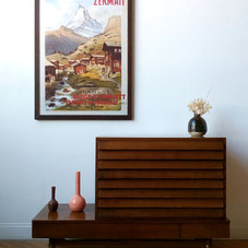 Dania Platform Bench Credenza by Merton Gershun by NijiFurnishing