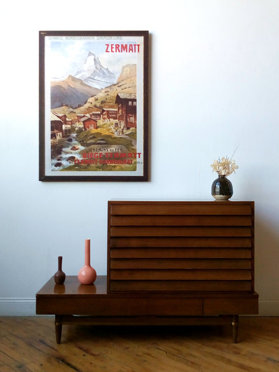 Dania Platform Bench Credenza by Merton Gershun by NijiFurnishing