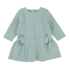 Milano Wool Dress Almond green Chloé Fashion Baby