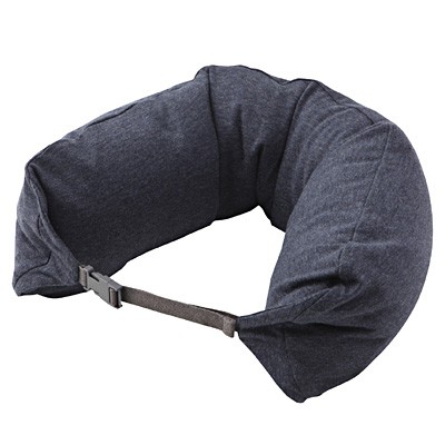 Well-Fitted (Microbead) Neck Cushion Navy - On Board - Travel