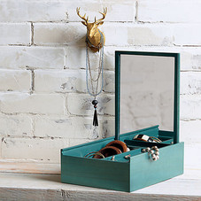 katami jewelry box in storage | CB2