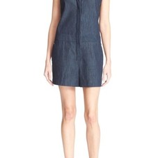 rag & bone 'Gigi' Sleeveless Chambray Romper | Nordstrom