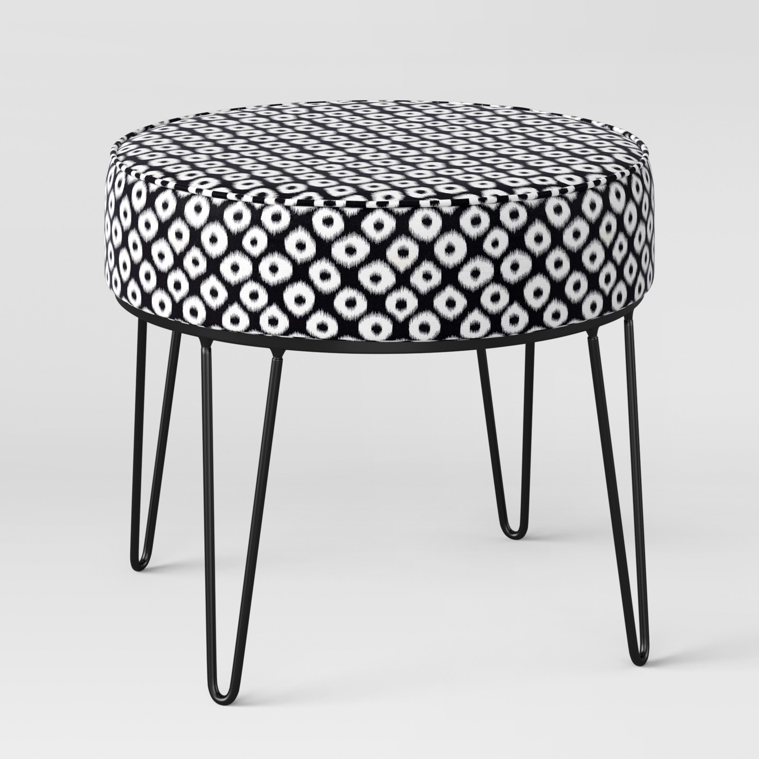 Carman Round Ottoman with Hairpin Legs - Project 62 : Target