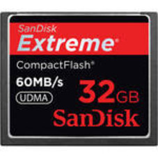 SanDisk 32GB CompactFlash Memory Card Extreme SDCFX-032G-A61 B&H