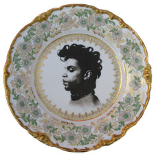 Prince Portrait Plate 10 by BeatUpCreations on Etsy