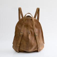 Brown Leather BackPack  Leather Tote Bag  Laptop by maykobags